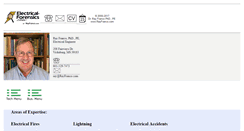 Desktop Screenshot of electrical-forensics.com